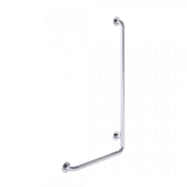 Roca Access Pro M1 poręcz kątowa 90º 95x50 cm prawa stal nierdzewna połysk A817186C00