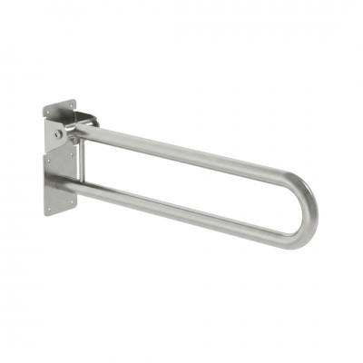 Roca Access Pro M1 Basic poręcz uchylna 70 cm stal nierdzewna matowa A817176C20