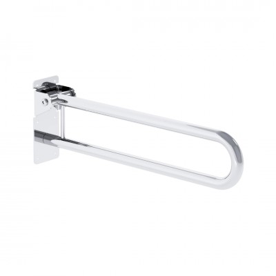 Roca Access Pro M1 Basic poręcz uchylna 70 cm stal nierdzewna połysk A817176C00