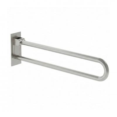 Roca Access Pro M1 poręcz uchylna 85 cm stal nierdzewna matowa A817190C20