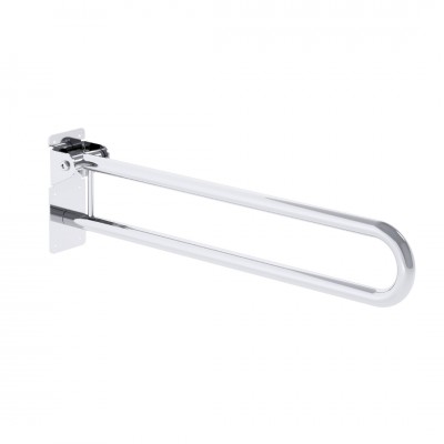 Roca Access Pro M1 Basic poręcz uchylna 85 cm stal nierdzewna połysk A817177C00