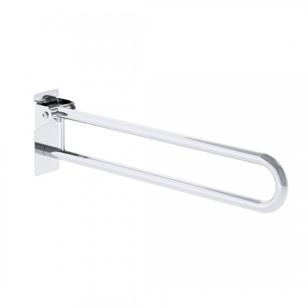 Roca Access Pro M1 Basic poręcz uchylna 85 cm stal nierdzewna połysk A817177C00