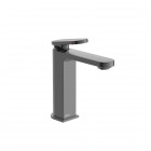 Roca Kay bateria umywalkowa stojąca Cold Start Brushed Graphite A5A3A7GGM0