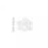 Roca korek do umywalki klik klak brushed graphite A5054010GM