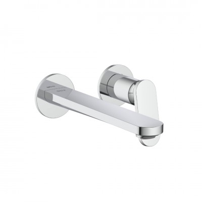 Roca Kay bateria umywalkowa podtynkowa wylewka 20 cm chrom A5A357GC00