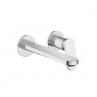 Roca Kay bateria umywalkowa podtynkowa wylewka 20 cm chrom A5A357GC00