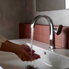 Roca Kay bateria umywalkowa stojąca Cold Start chrom A5A407GC00