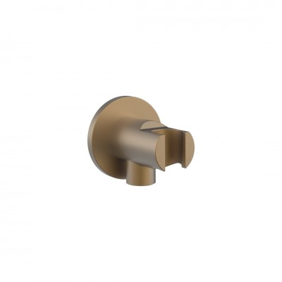 Roca Aqua przyłącze kątowe z uchwytem brushed copper A5B5250RM0