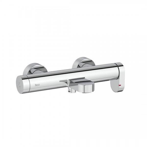 Roca Kay bateria wannowa ścienna chrom A5A027GC00