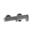 Roca Kay bateria wannowa ścienna brushed graphite A5A027GGM0