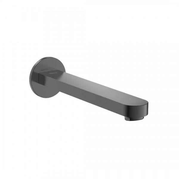 Roca Kay wylewka wannowa 20 cm ścienna brushed graphite A5A087GGM0
