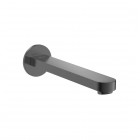 Roca Kay wylewka wannowa 20 cm ścienna brushed graphite A5A087GGM0