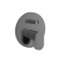 Roca Kay bateria wannowo-prysznicowa podtynkowa brushed graphite A5A0B7GGM0