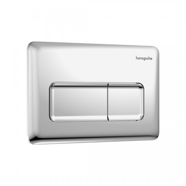 Hansgrohe iFrame Original Q przycisk spłukujący do WC chrom 66001000