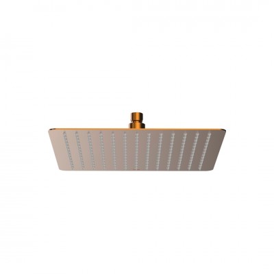 Roca Raindream deszczownica kwadratowa 30x30 cm brushed copper A5B2750RM0