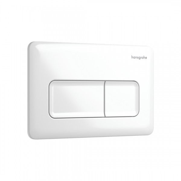 Hansgrohe iFrame Original Q przycisk spłukujący do WC biały 66001450