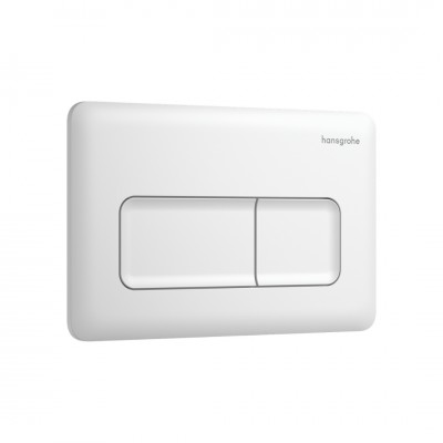 Hansgrohe iFrame Original Q przycisk spłukujący do WC biały mat 66001700