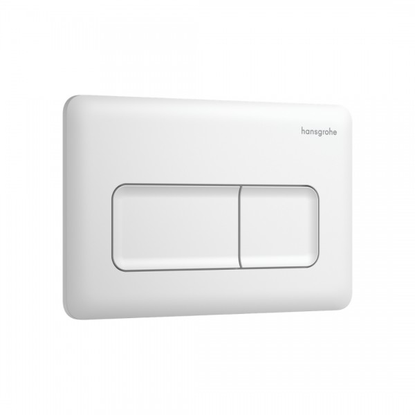 Hansgrohe iFrame Original Q przycisk spłukujący do WC biały mat 66001700