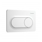 Hansgrohe iFrame Original S przycisk spłukujący do WC biały mat 66002700