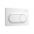 Hansgrohe iFrame Original S przycisk spłukujący do WC biały mat 66002700