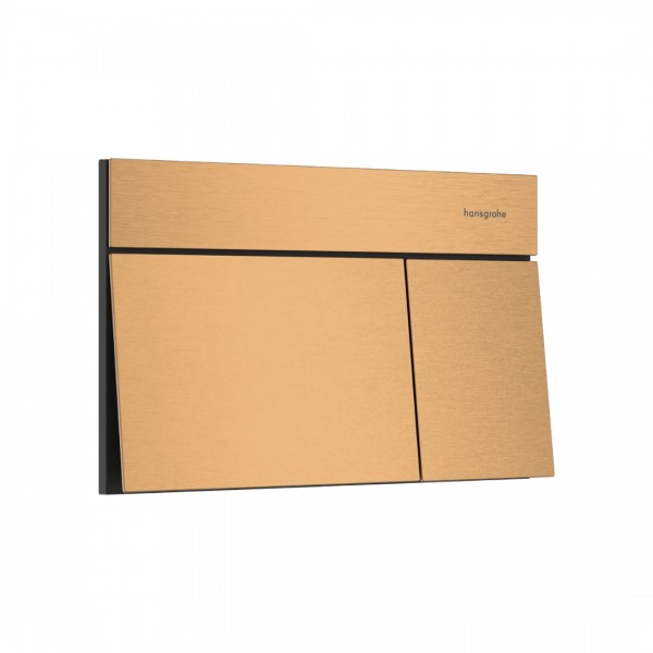 Hansgrohe Element E przycisk spłukujący do WC brąz szczotkowany 66003140
