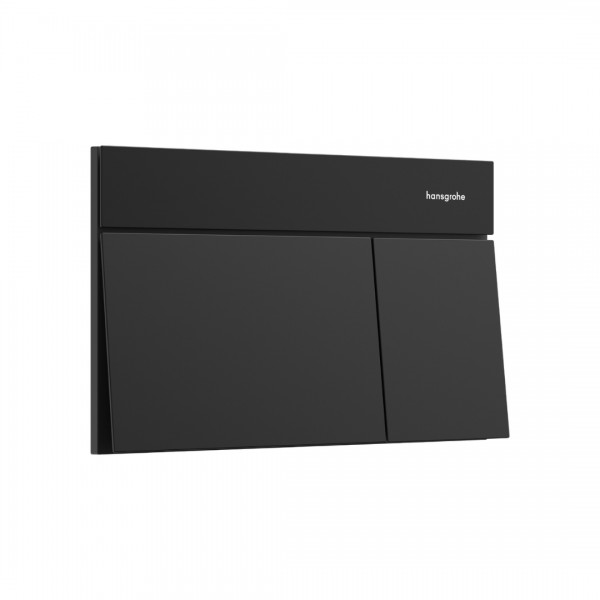 Hansgrohe Element E przycisk spłukujący do WC czarny mat 66003670