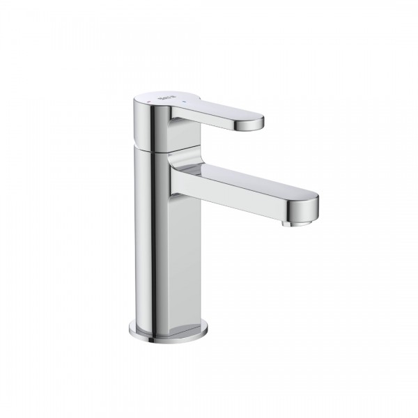 Roca L20 Round bateria umywalkowa stojąca Cold Start chrom A5A329HC00