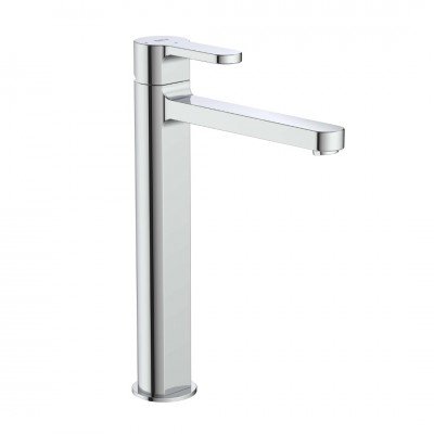 Roca L20 bateria umywalkowa wysoka stojąca Cold Start chrom A5A349HC00