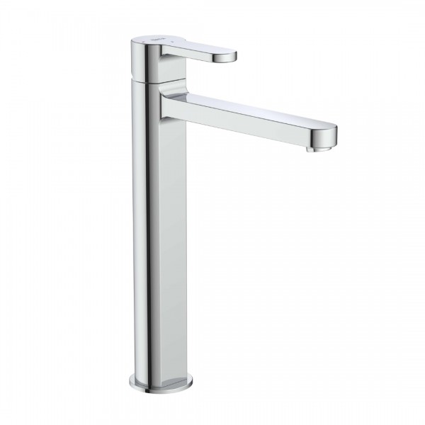 Roca L20 bateria umywalkowa wysoka stojąca Cold Start chrom A5A349HC00