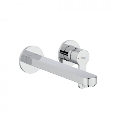 Roca L20 Round bateria umywalkowa podtynkowa wylewka 20 cm chrom A5A359HC00