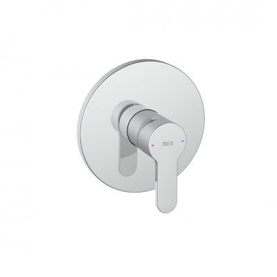 Roca L20 Round bateria prysznicowa podtynkowa chrom A5A229HC00