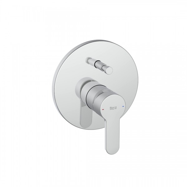 Roca L20 Round bateria wannowo-prysznicowa podtynkowa chrom A5A069HC00