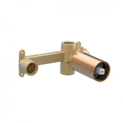 Roca element podtynkowy do baterii umywalkowej ściennej brushed copper A5E3501RM0