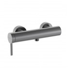 Roca Ona bateria prysznicowa ścienna brushed graphite A5A219EGM0