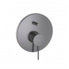 Roca Ona bateria wannowo-prysznicowa podtynkowa brushed graphite A5A0B9EGM0