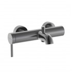 Roca Ona bateria wannowa bez zestawu natryskowego brushed graphite A5A029EGM0