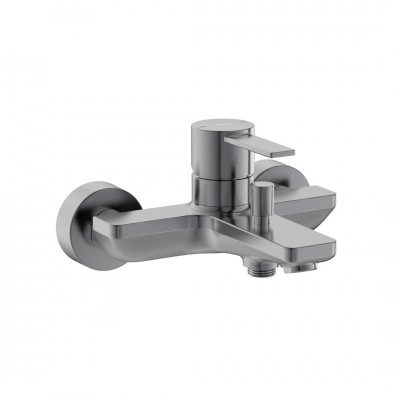 Roca Targa bateria wannowa ścienna brushed graphite A5A025FGM0