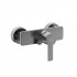 Roca Targa bateria prysznicowa ścienna brushed graphite A5A215FGM0
