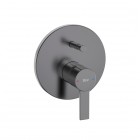 Roca Targa bateria wannowo-prysznicowa podtynkowa brushed graphite A5A0B5FGM0