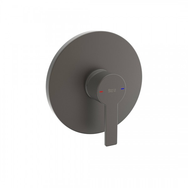 Roca Targa bateria prysznicowa podtynkowa brushed graphite A5A2B5FGM0
