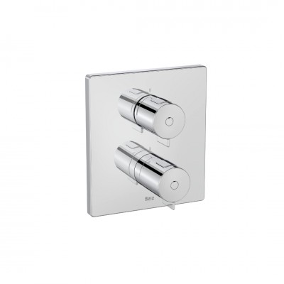 Roca T-500 bateria prysznicowa podtynkowa termostatyczna chrom A5A2R18C00