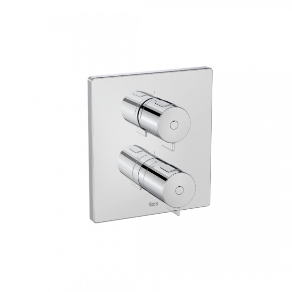 Roca T-500 bateria prysznicowa podtynkowa termostatyczna chrom A5A2R18C00