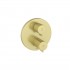 Roca T-500 bateria prysznicowa podtynkowa termostatyczna brushed gold A5A2P18VA0