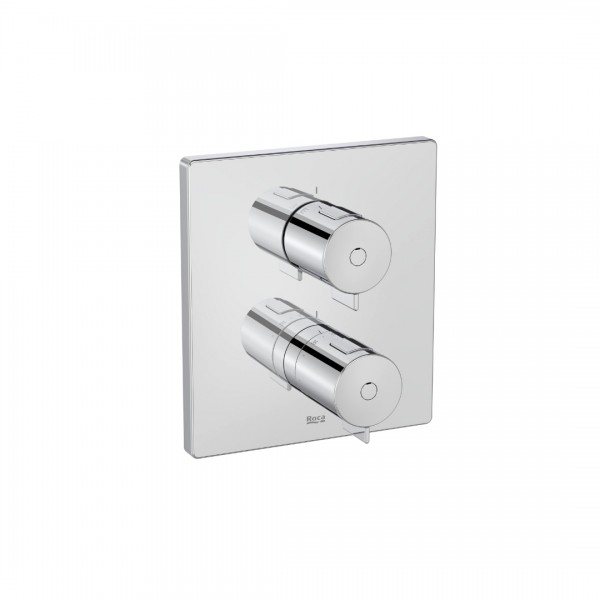 Roca T-500 bateria wannowo-prysznicowa podtynkowa termostatyczna chrom A5A0D18C00