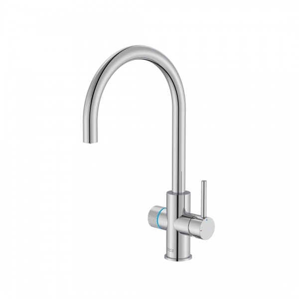 Roca Aquafy bateria kuchenna stojąca z systemem filtracji wody chrom A5A8B3GC00