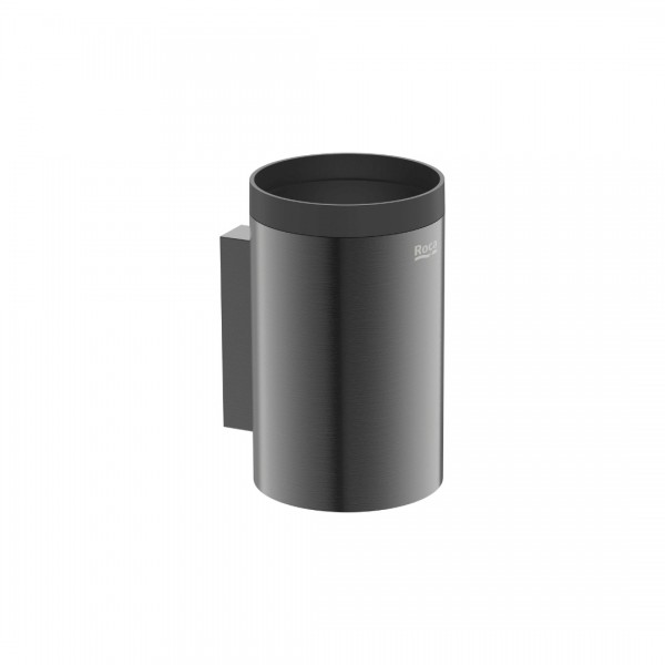 Roca Hotels 2.0 kubek wiszący brushed graphite A817595GM0