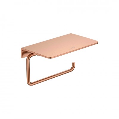 Roca Hotels 2.0 uchwyt na papier z półką brushed copper A817581RM0