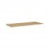 Roca Reff blat naszafkowy 120x46 cm MDF jasny dąb A858223464