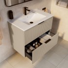 Roca Reff szafka podumywalkowa 80 cm beżowy mat A857955539