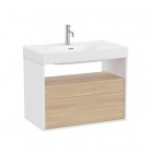 Roca Meridian szafka podumywalkowa 80x46 cm wisząca biały mat / olcha A858107607